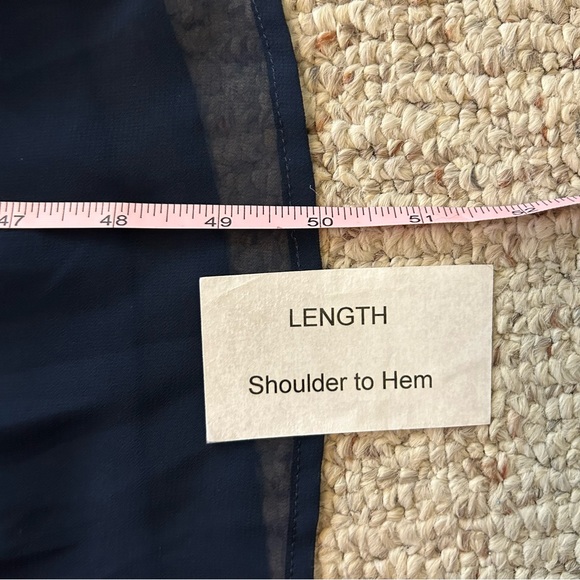 Birdy Gray | Navy Blue Bridesmaid Dress Convertible Size Medium - Picture 15 of 15